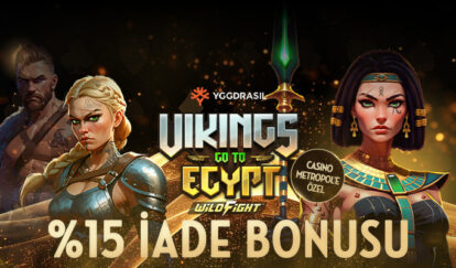 Yepyeni Slotlarda Free Spin + İade vikings go to egypt